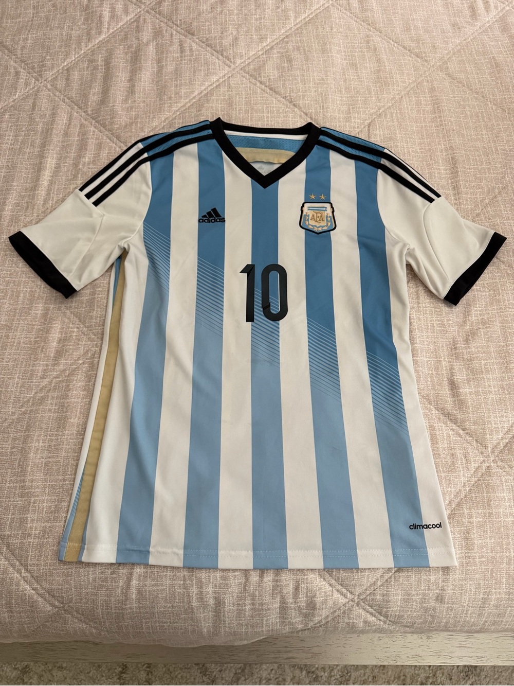 Authentic Adidas Argentina Messi Jersey